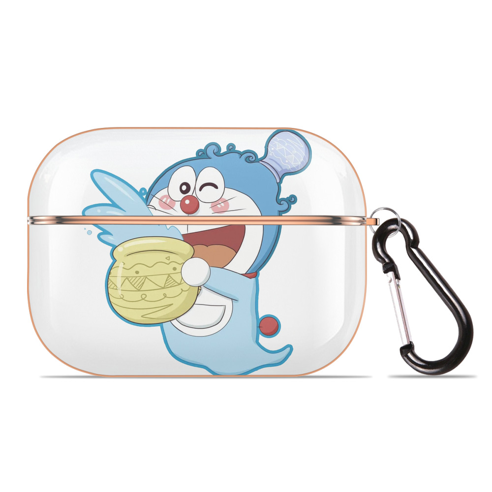 （画像用） ドラえもん Doraemon 【AirPods Pro用】ハードシェル保護ケース｜耐衝撃・防指紋・カラビナ付き商品仕様