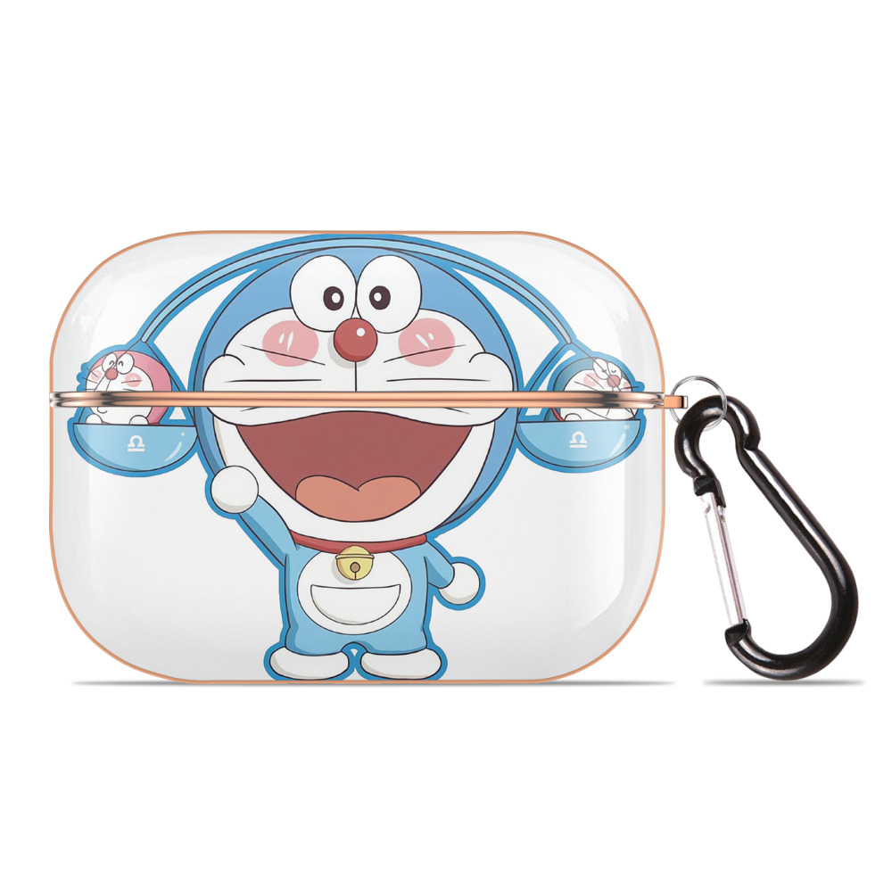 （画像用） ドラえもん Doraemon 【AirPods Pro用】ハードシェル保護ケース｜耐衝撃・防指紋・カラビナ付き商品仕様