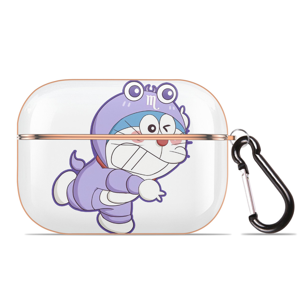 （画像用） ドラえもん Doraemon 【AirPods Pro用】ハードシェル保護ケース｜耐衝撃・防指紋・カラビナ付き商品仕様