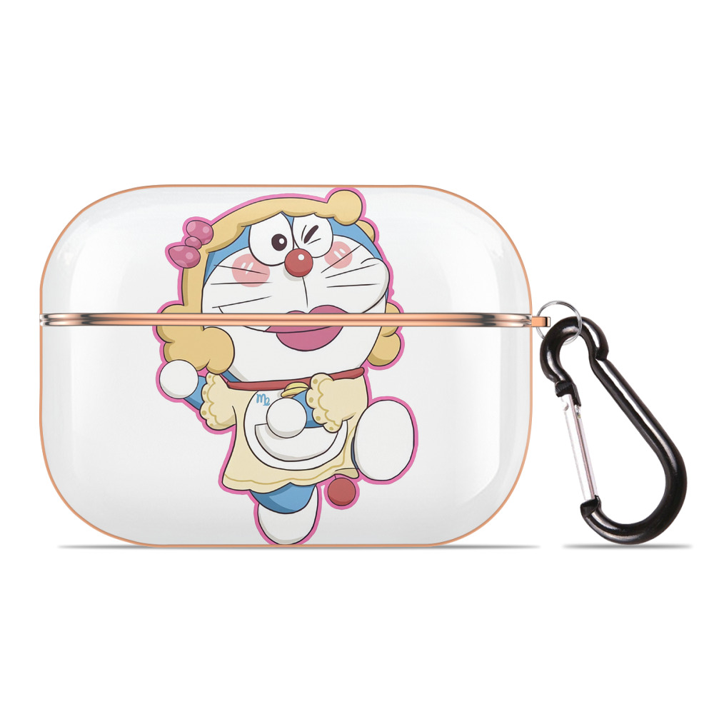 （画像用） ドラえもん Doraemon 【AirPods Pro用】ハードシェル保護ケース｜耐衝撃・防指紋・カラビナ付き商品仕様
