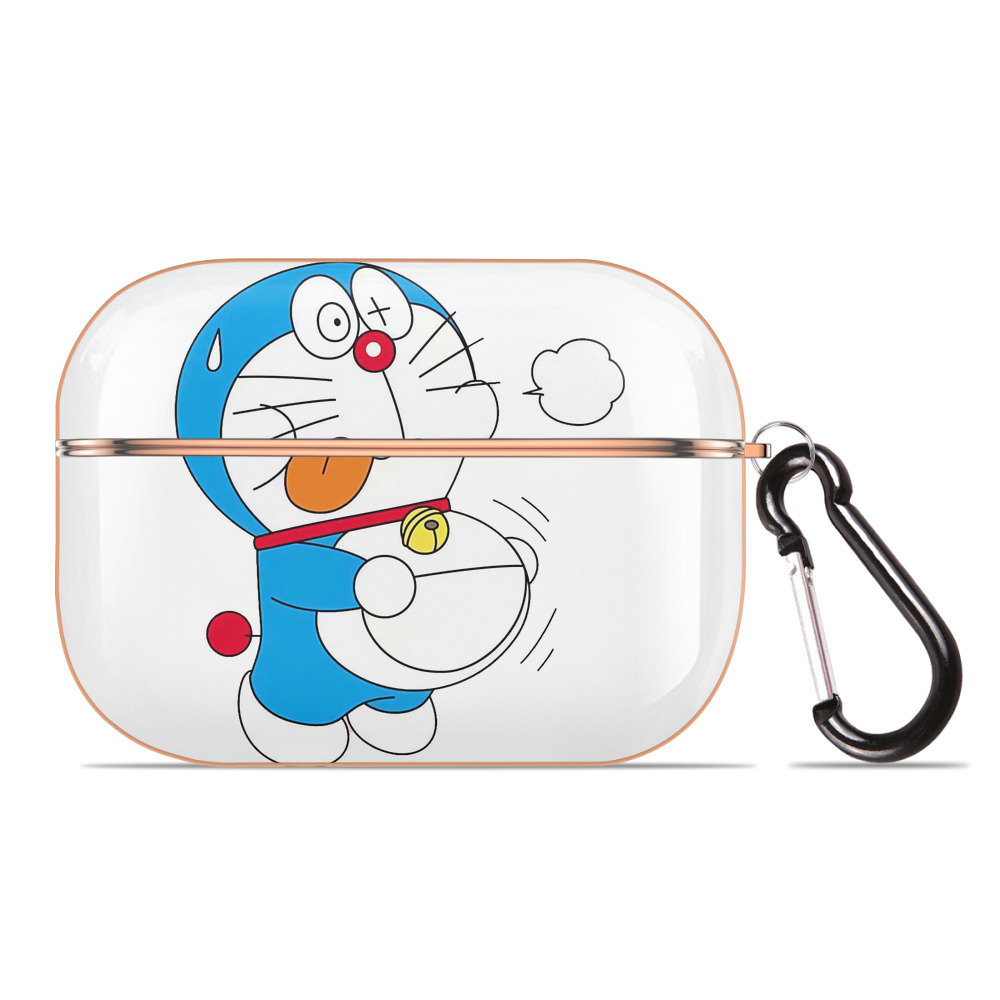（画像用） ドラえもん Doraemon 【AirPods Pro用】ハードシェル保護ケース｜耐衝撃・防指紋・カラビナ付き商品仕様