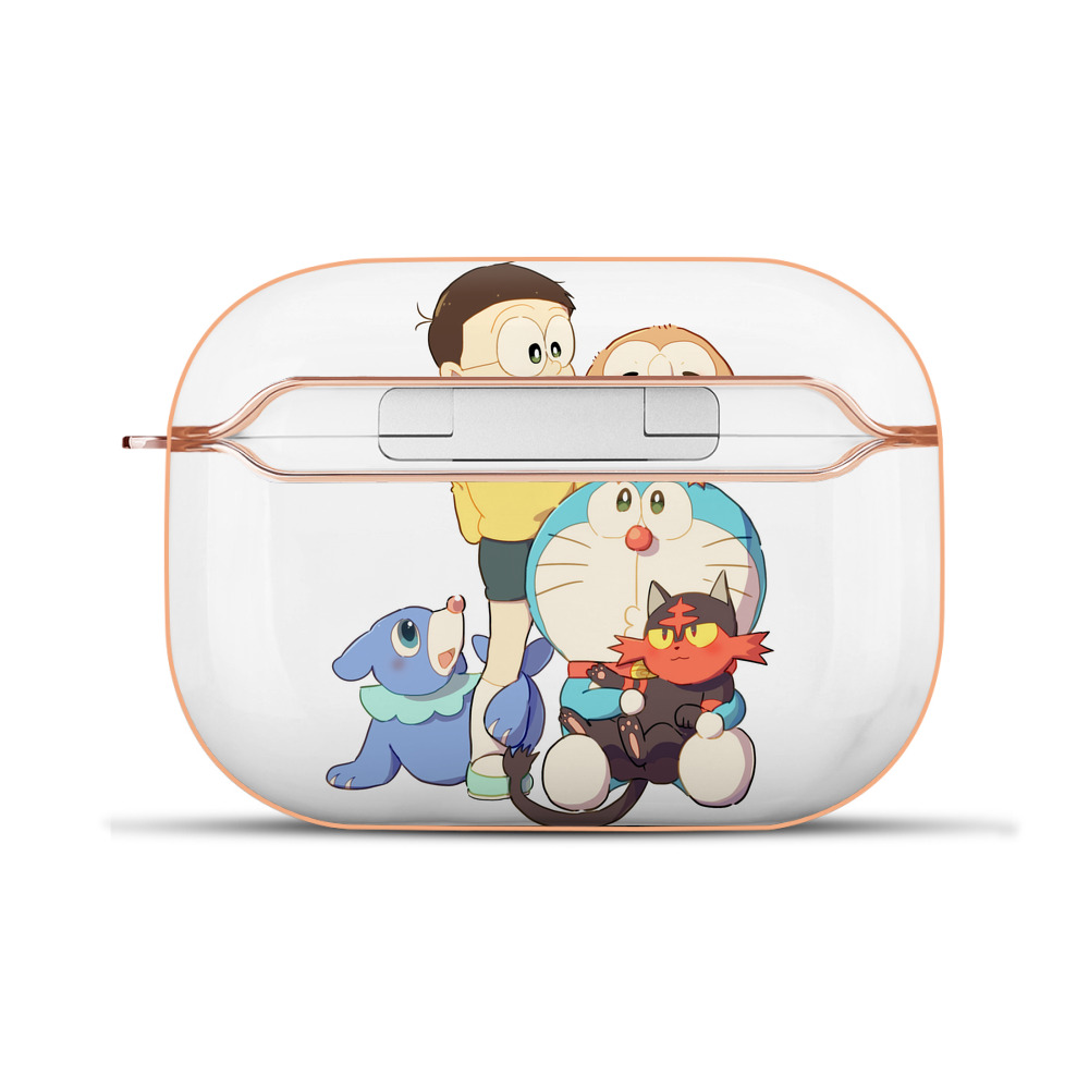 （画像用） ドラえもん Doraemon 【AirPods Pro用】ハードシェル保護ケース｜耐衝撃・防指紋・カラビナ付き商品仕様