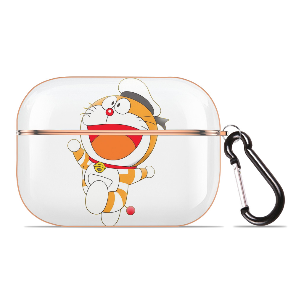 （画像用） ドラえもん Doraemon 【AirPods Pro用】ハードシェル保護ケース｜耐衝撃・防指紋・カラビナ付き商品仕様