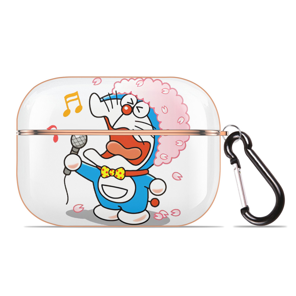 （画像用） ドラえもん Doraemon 【AirPods Pro用】ハードシェル保護ケース｜耐衝撃・防指紋・カラビナ付き商品仕様