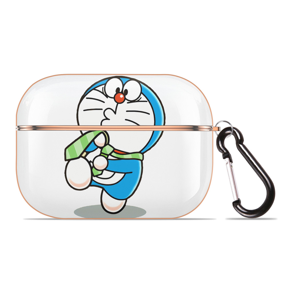 （画像用） ドラえもん Doraemon 【AirPods Pro用】ハードシェル保護ケース｜耐衝撃・防指紋・カラビナ付き商品仕様