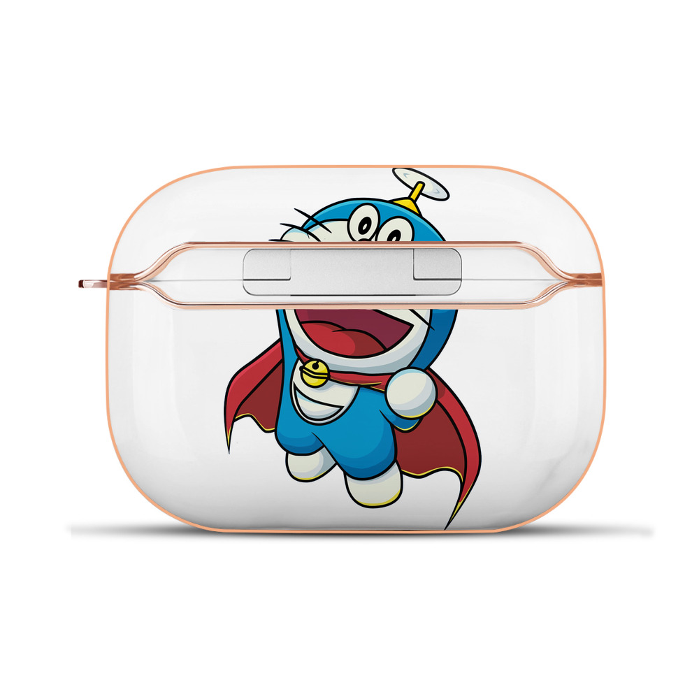 （画像用） ドラえもん Doraemon 【AirPods Pro用】ハードシェル保護ケース｜耐衝撃・防指紋・カラビナ付き商品仕様