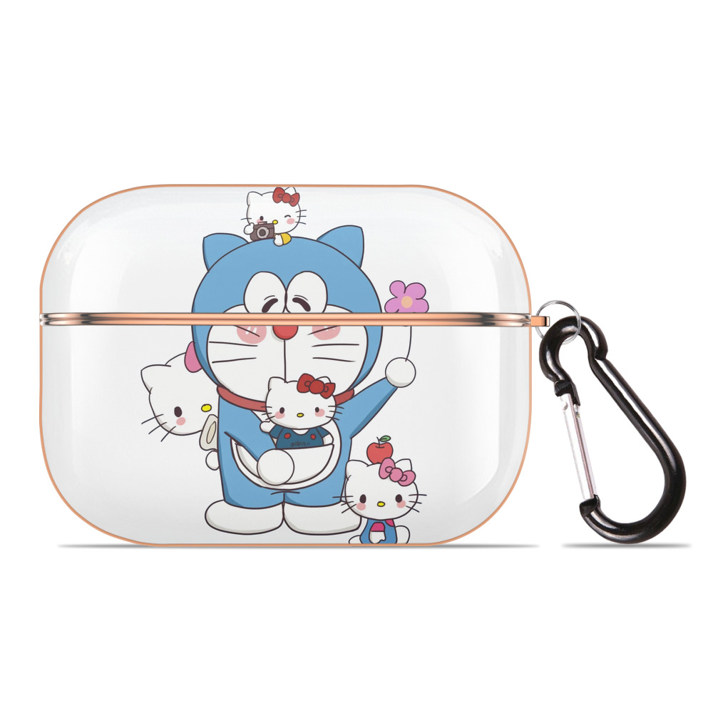 （画像用） ドラえもん Doraemon 【AirPods Pro用】ハードシェル保護ケース｜耐衝撃・防指紋・カラビナ付き商品仕様