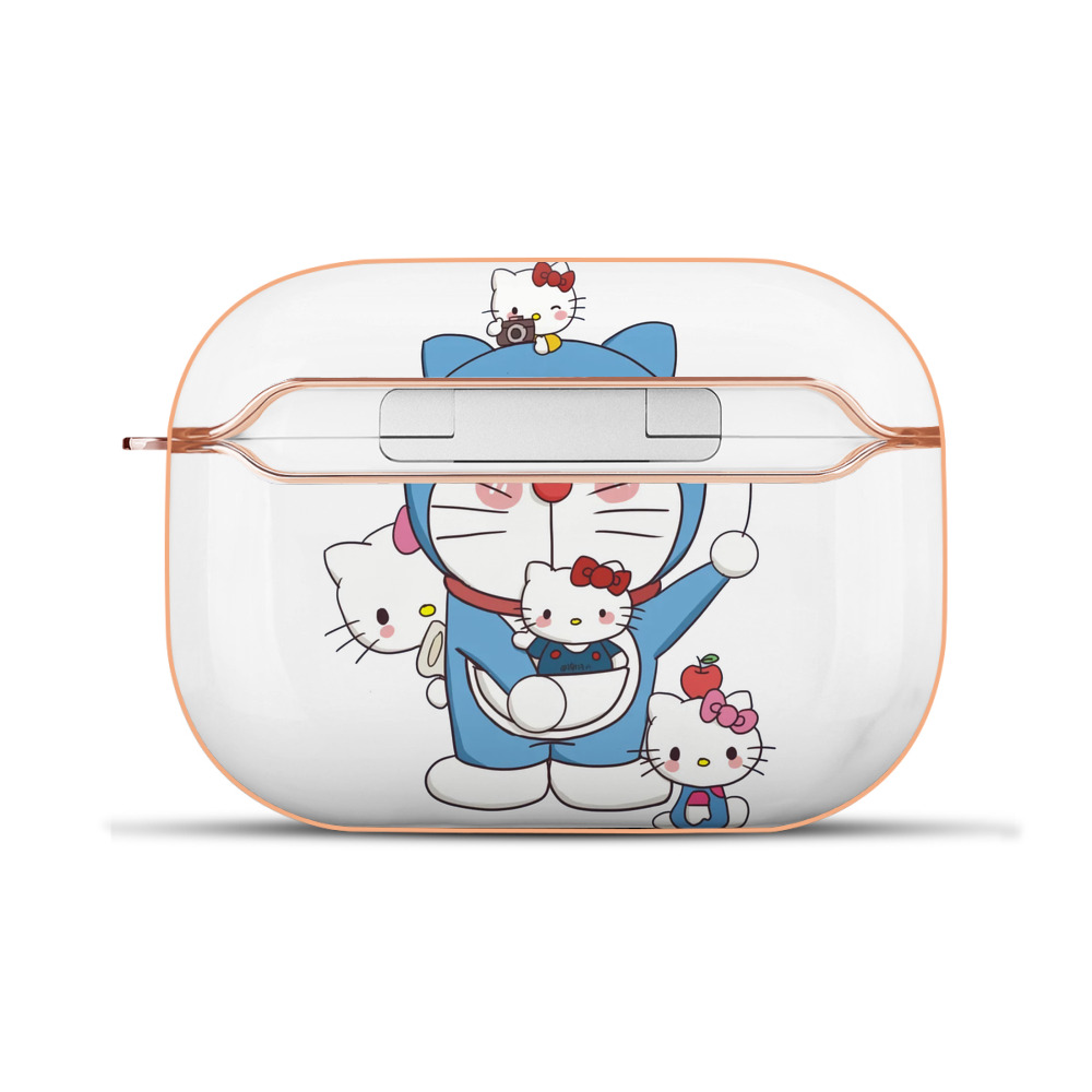 （画像用） ドラえもん Doraemon 【AirPods Pro用】ハードシェル保護ケース｜耐衝撃・防指紋・カラビナ付き商品仕様
