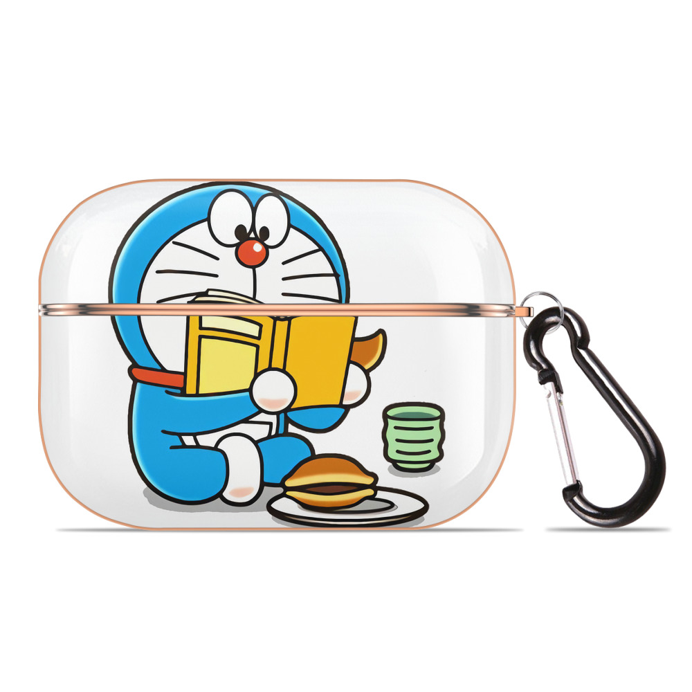 （画像用） ドラえもん Doraemon 【AirPods Pro用】ハードシェル保護ケース｜耐衝撃・防指紋・カラビナ付き商品仕様