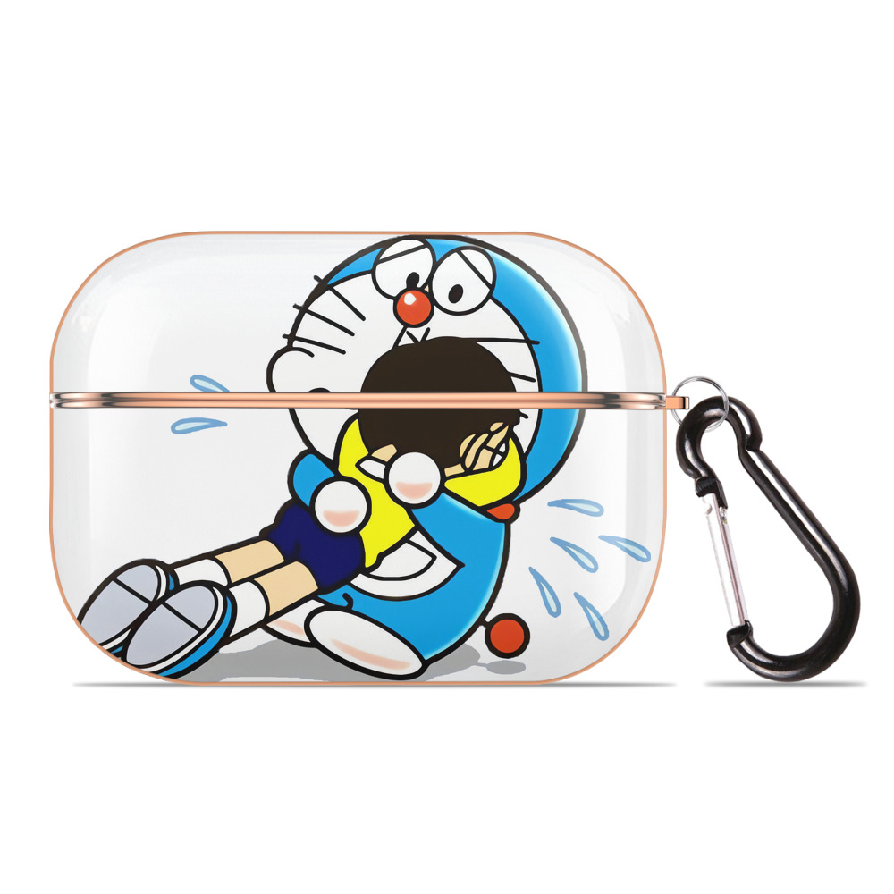（画像用） ドラえもん Doraemon 【AirPods Pro用】ハードシェル保護ケース｜耐衝撃・防指紋・カラビナ付き商品仕様