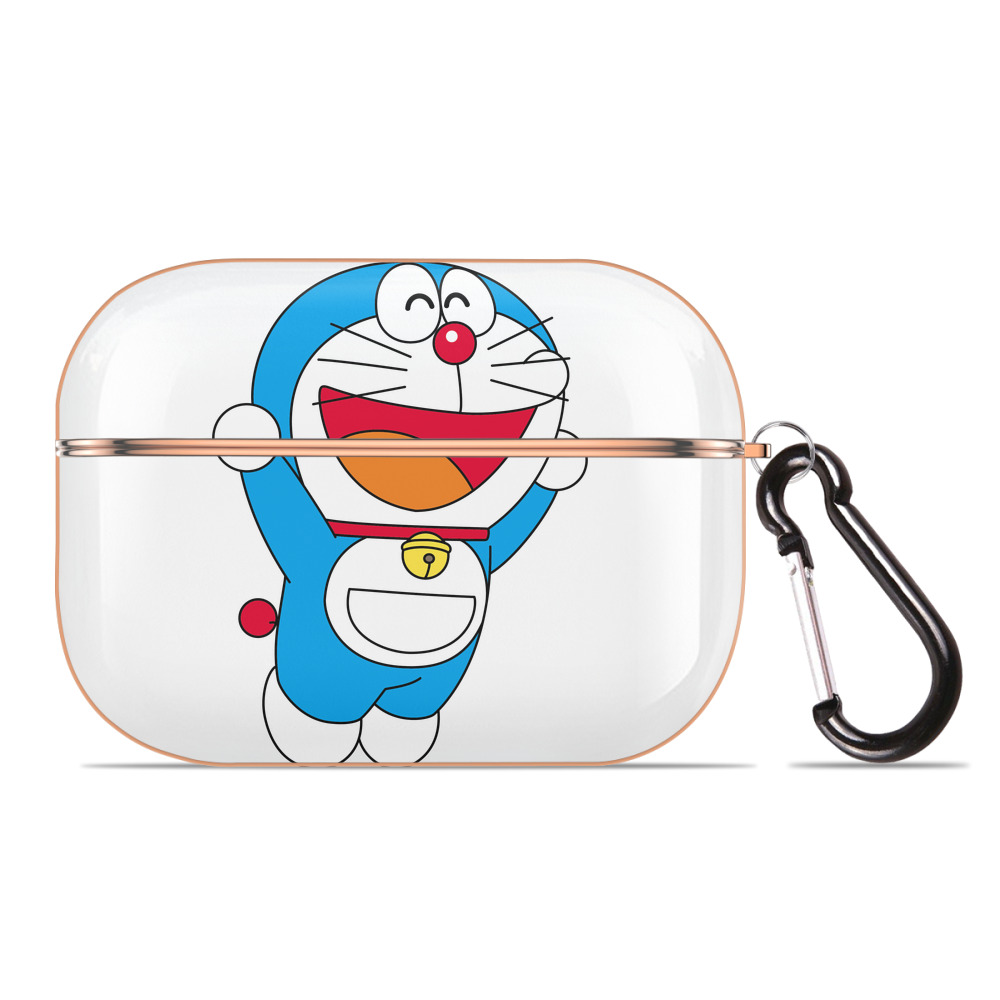 （画像用） ドラえもん Doraemon 【AirPods Pro用】ハードシェル保護ケース｜耐衝撃・防指紋・カラビナ付き商品仕様