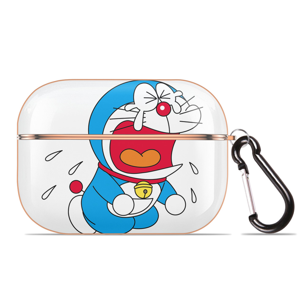 （画像用） ドラえもん Doraemon 【AirPods Pro用】ハードシェル保護ケース｜耐衝撃・防指紋・カラビナ付き商品仕様