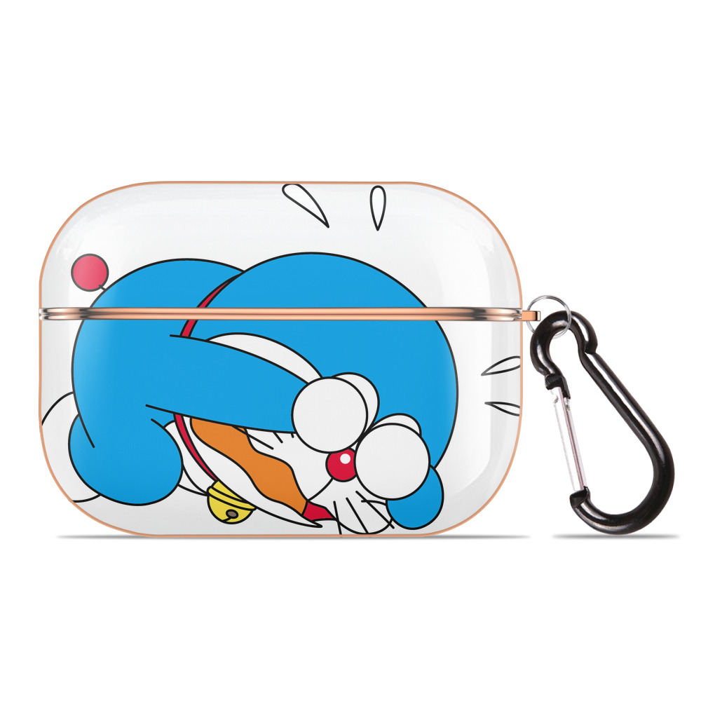 （画像用） ドラえもん Doraemon 【AirPods Pro用】ハードシェル保護ケース｜耐衝撃・防指紋・カラビナ付き商品仕様