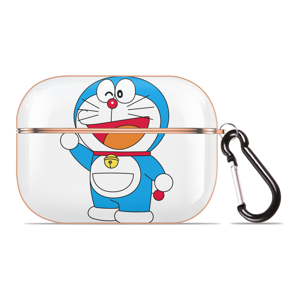 （画像用） ドラえもん Doraemon 【AirPods Pro用】ハードシェル保護ケース｜耐衝撃・防指紋・カラビナ付き商品仕様