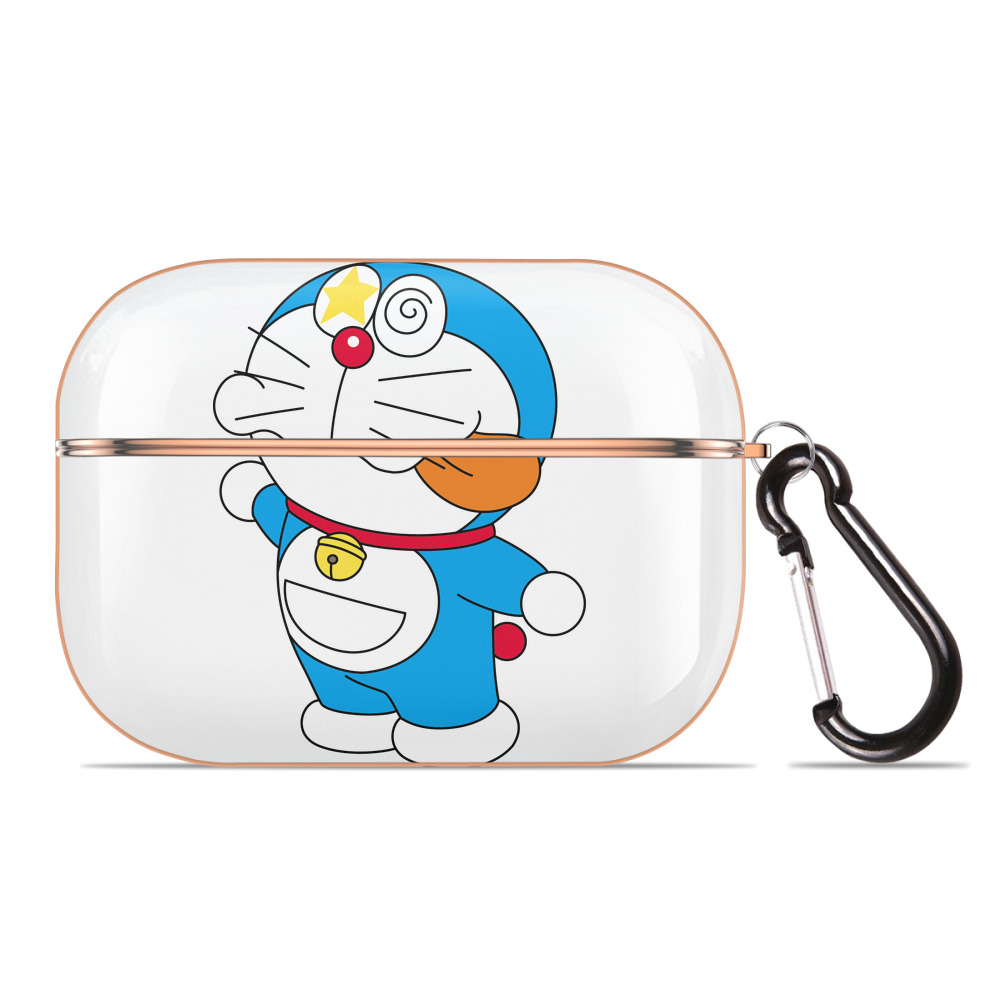（画像用） ドラえもん Doraemon 【AirPods Pro用】ハードシェル保護ケース｜耐衝撃・防指紋・カラビナ付き商品仕様