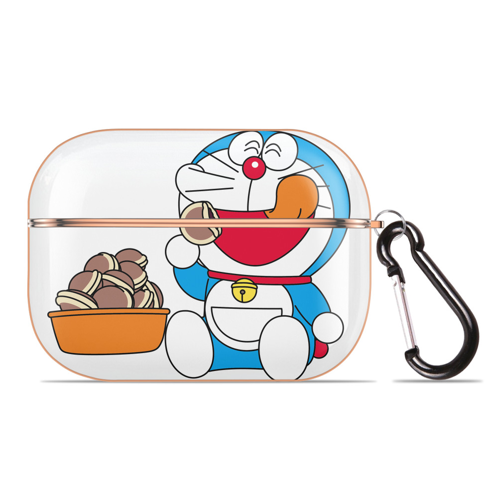 （画像用） ドラえもん Doraemon 【AirPods Pro用】ハードシェル保護ケース｜耐衝撃・防指紋・カラビナ付き商品仕様
