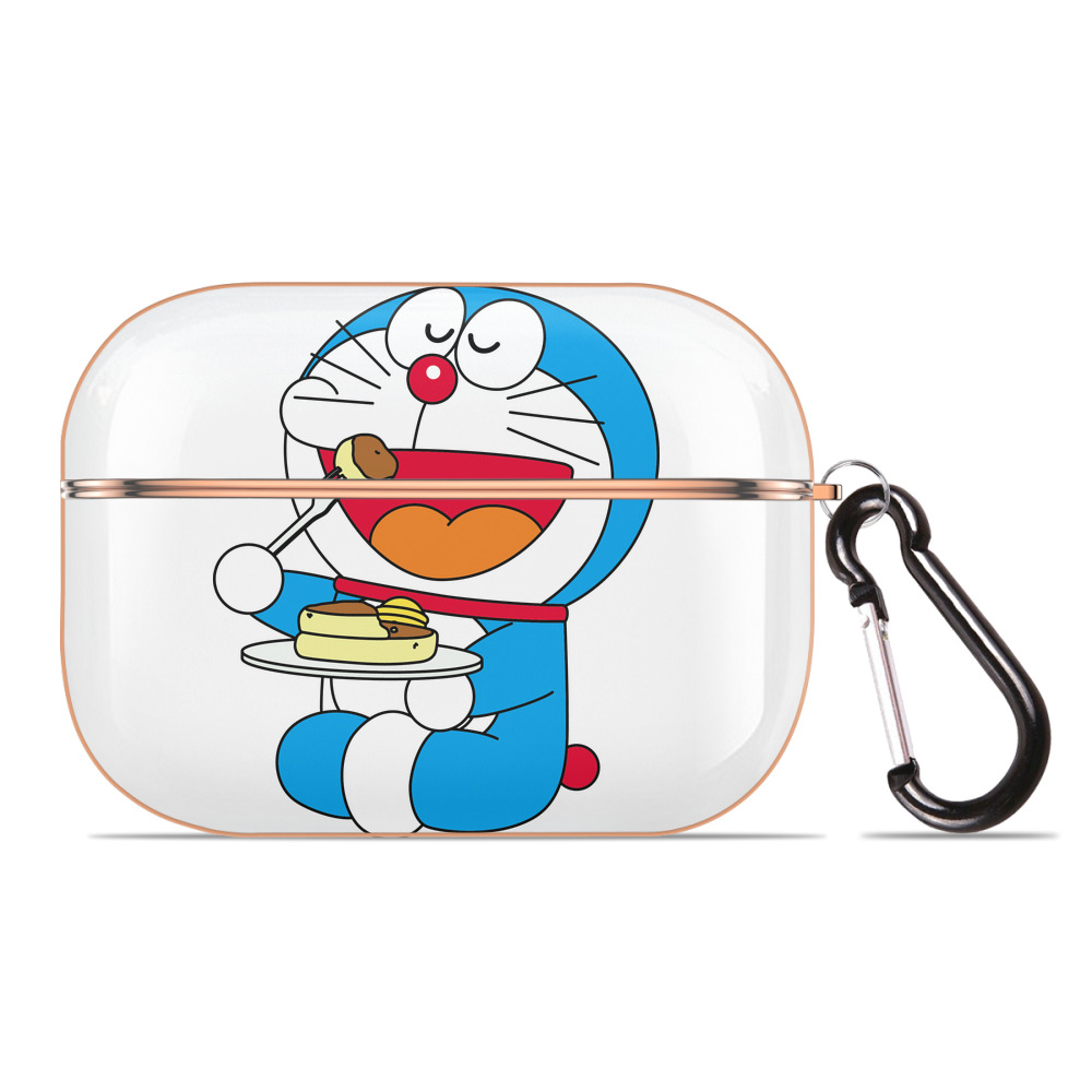 （画像用） ドラえもん Doraemon 【AirPods Pro用】ハードシェル保護ケース｜耐衝撃・防指紋・カラビナ付き商品仕様