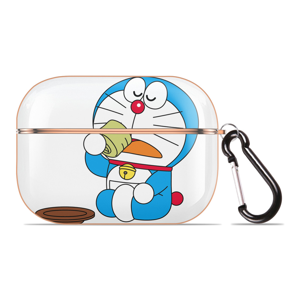 （画像用） ドラえもん Doraemon 【AirPods Pro用】ハードシェル保護ケース｜耐衝撃・防指紋・カラビナ付き商品仕様
