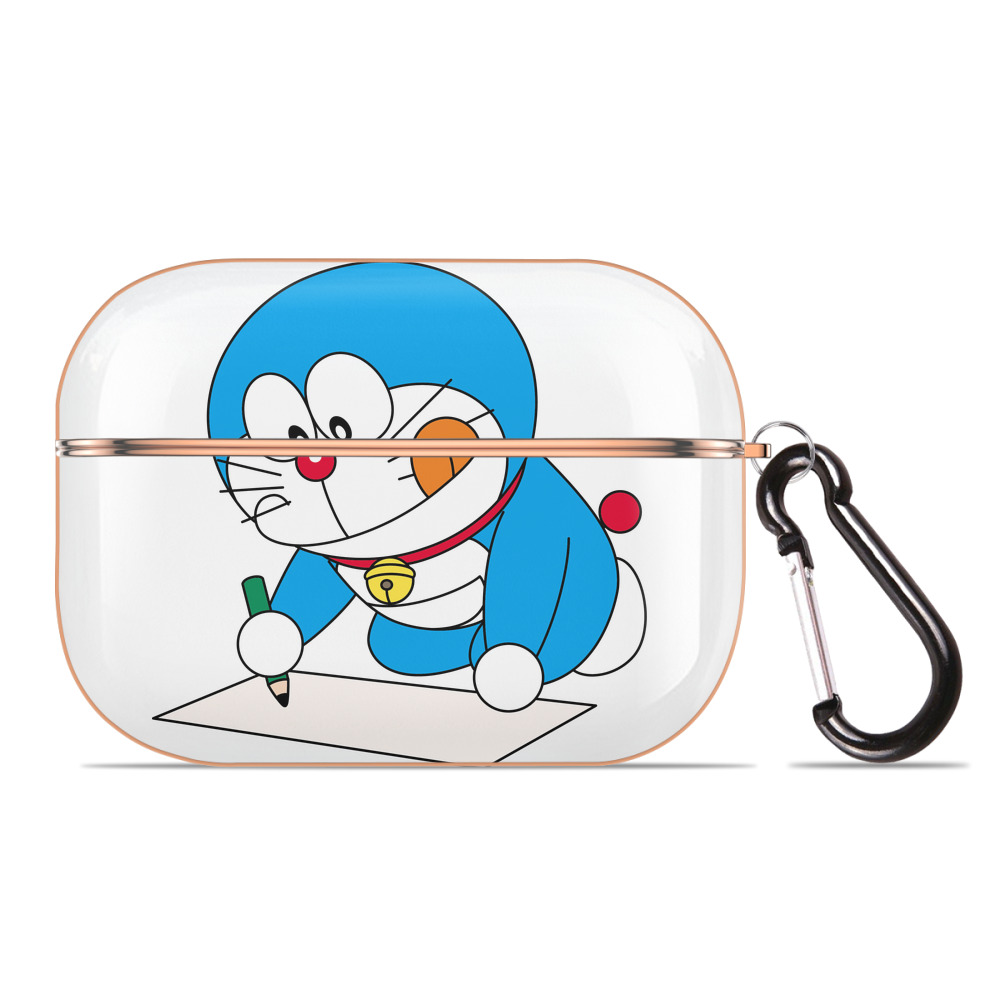 （画像用） ドラえもん Doraemon 【AirPods Pro用】ハードシェル保護ケース｜耐衝撃・防指紋・カラビナ付き商品仕様