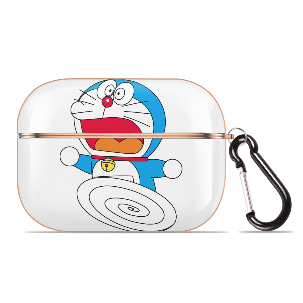 （画像用） ドラえもん Doraemon 【AirPods Pro用】ハードシェル保護ケース｜耐衝撃・防指紋・カラビナ付き商品仕様