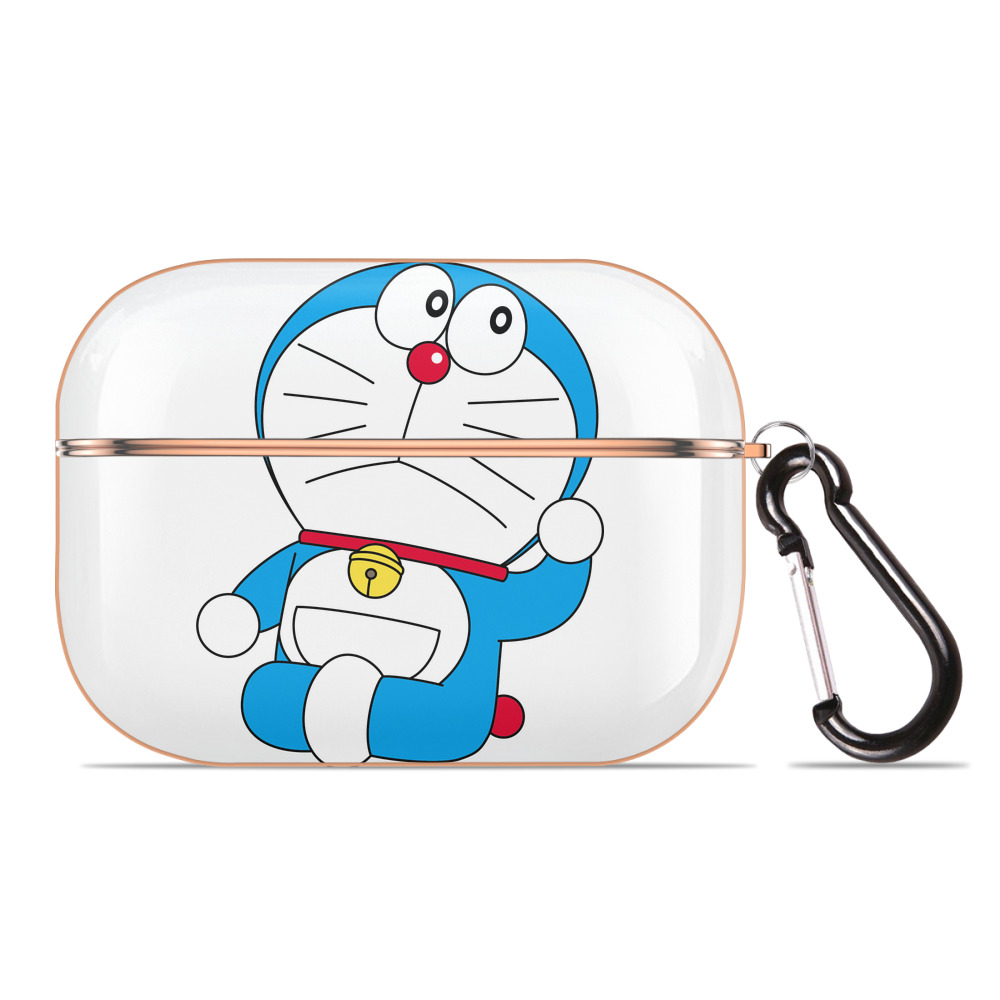 （画像用） ドラえもん Doraemon 【AirPods Pro用】ハードシェル保護ケース｜耐衝撃・防指紋・カラビナ付き商品仕様