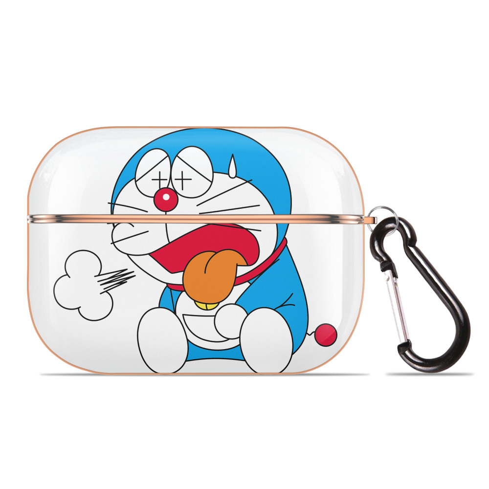 （画像用） ドラえもん Doraemon 【AirPods Pro用】ハードシェル保護ケース｜耐衝撃・防指紋・カラビナ付き商品仕様