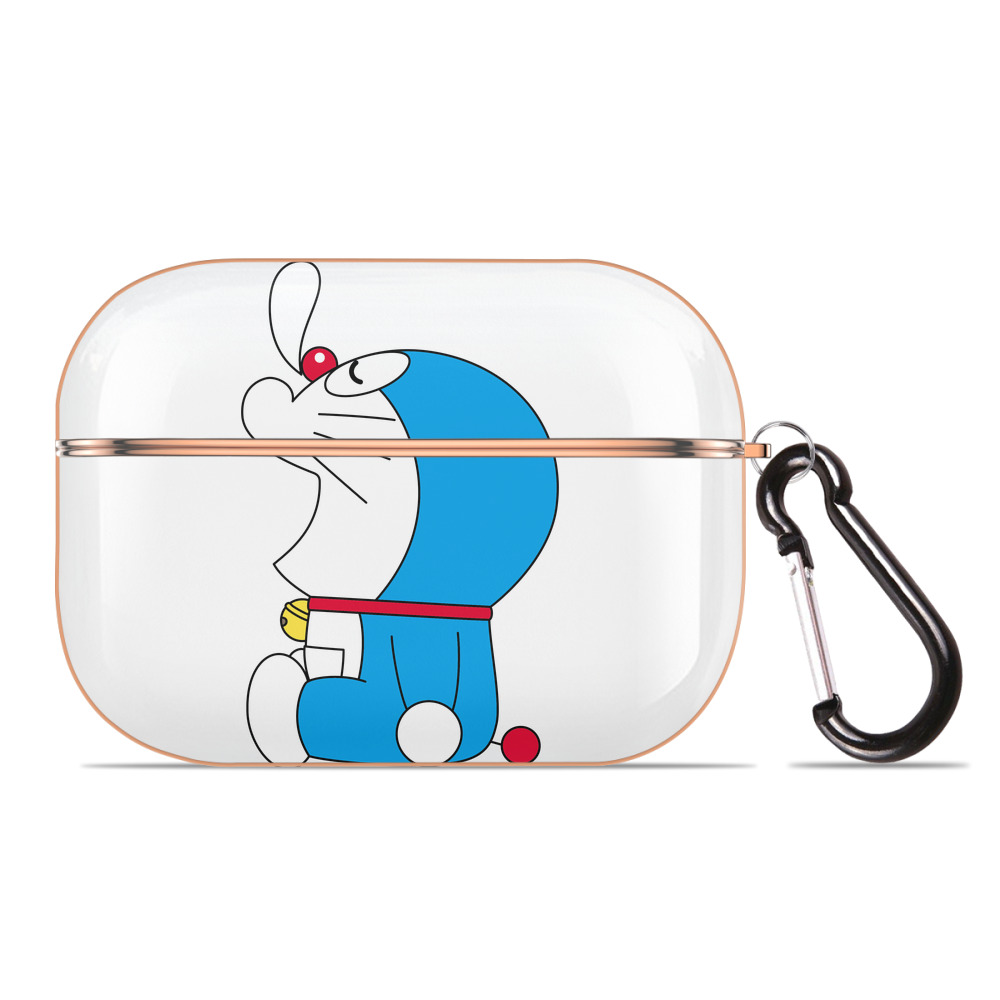 （画像用） ドラえもん Doraemon 【AirPods Pro用】ハードシェル保護ケース｜耐衝撃・防指紋・カラビナ付き商品仕様
