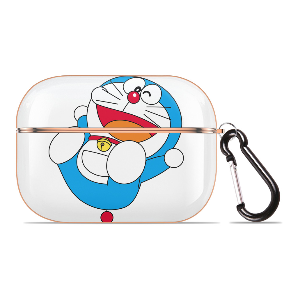 （画像用） ドラえもん Doraemon 【AirPods Pro用】ハードシェル保護ケース｜耐衝撃・防指紋・カラビナ付き商品仕様