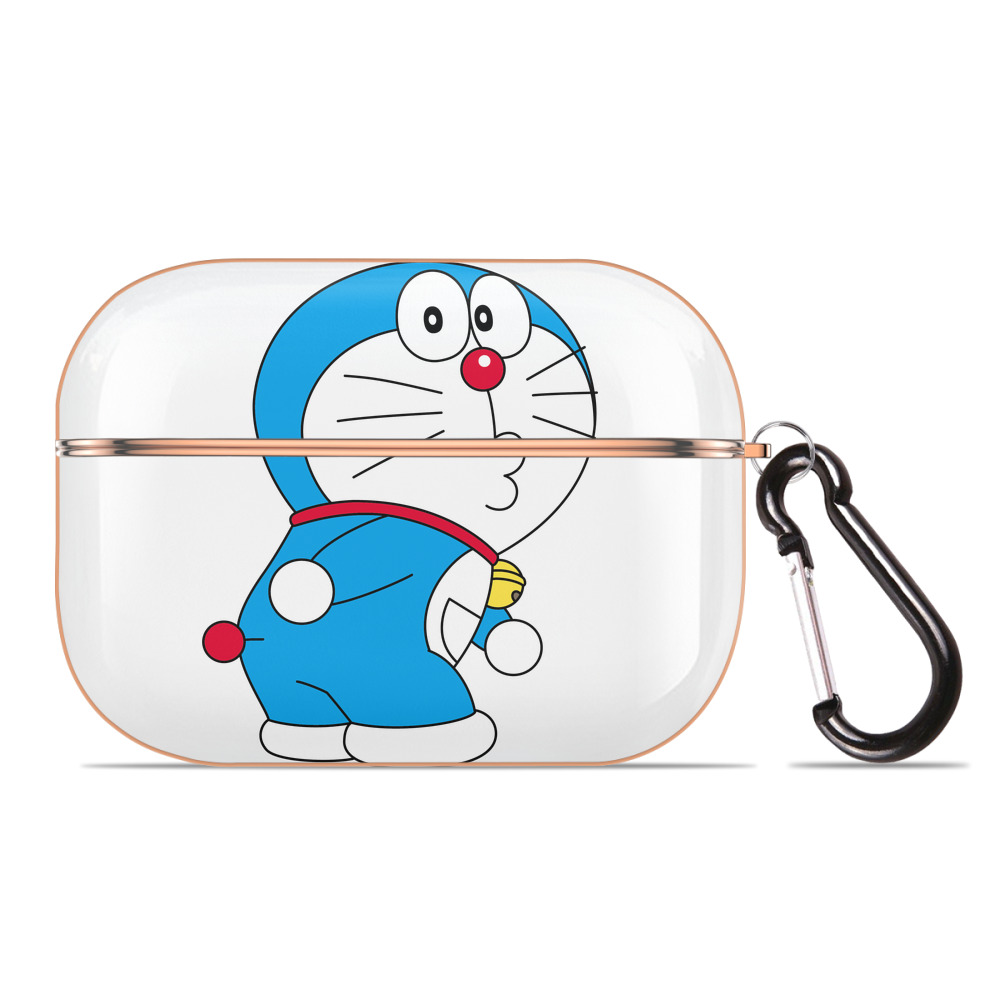 （画像用） ドラえもん Doraemon 【AirPods Pro用】ハードシェル保護ケース｜耐衝撃・防指紋・カラビナ付き商品仕様