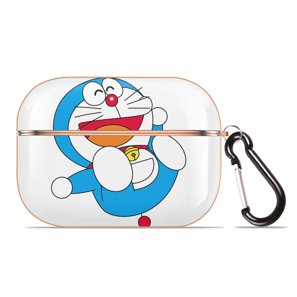 （画像用） ドラえもん Doraemon 【AirPods Pro用】ハードシェル保護ケース｜耐衝撃・防指紋・カラビナ付き商品仕様