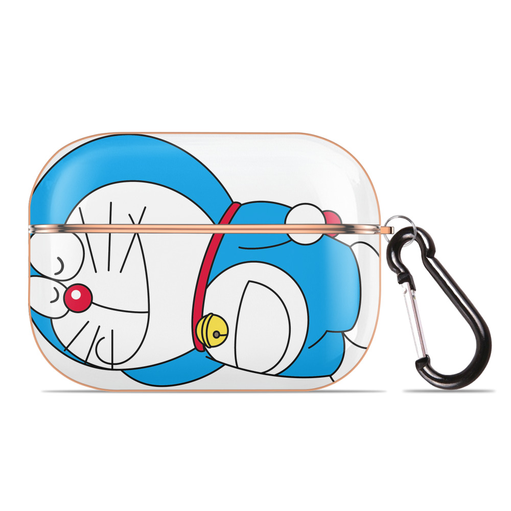 （画像用） ドラえもん Doraemon 【AirPods Pro用】ハードシェル保護ケース｜耐衝撃・防指紋・カラビナ付き商品仕様