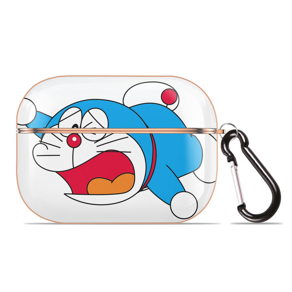 （画像用） ドラえもん Doraemon 【AirPods Pro用】ハードシェル保護ケース｜耐衝撃・防指紋・カラビナ付き商品仕様