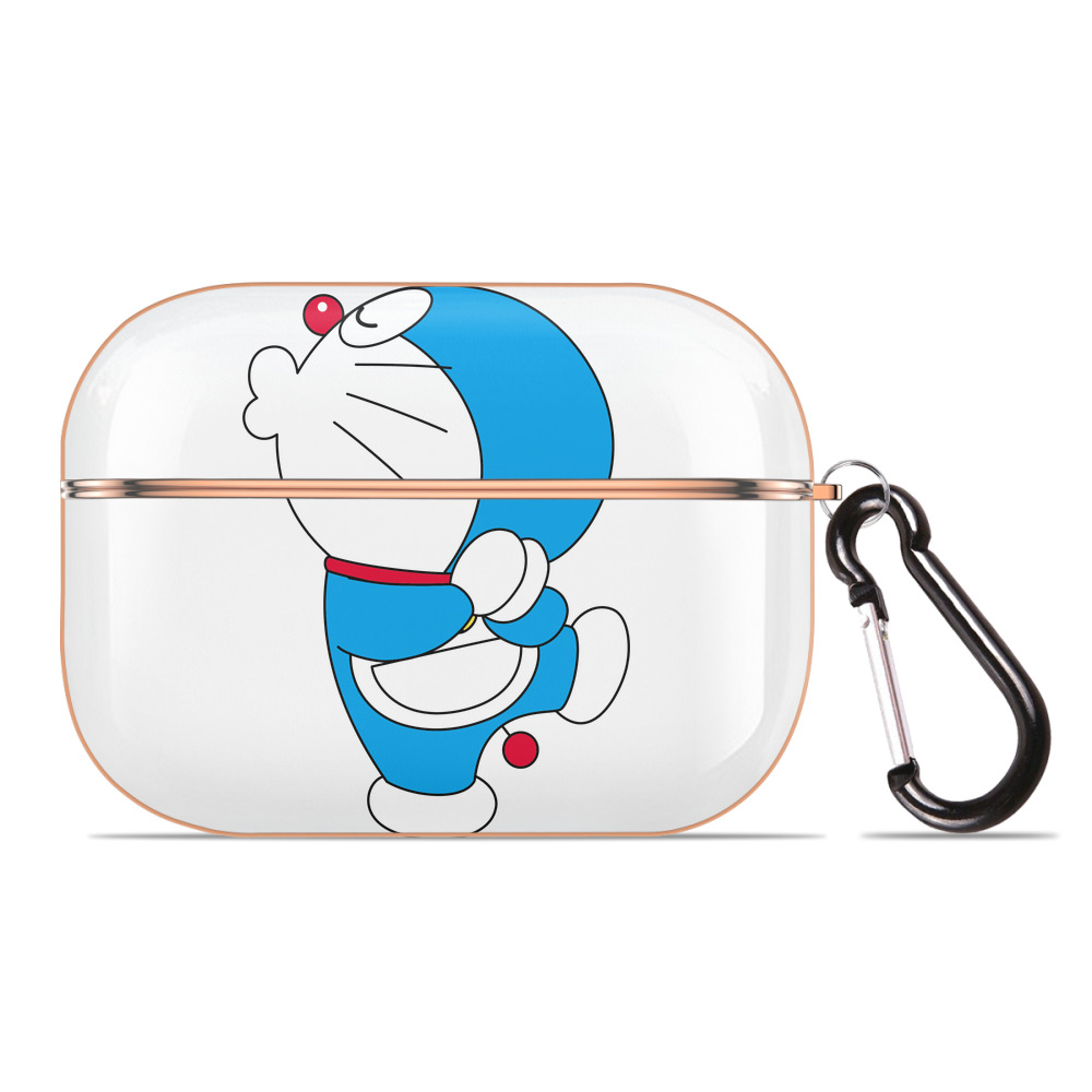 （画像用） ドラえもん Doraemon 【AirPods Pro用】ハードシェル保護ケース｜耐衝撃・防指紋・カラビナ付き商品仕様