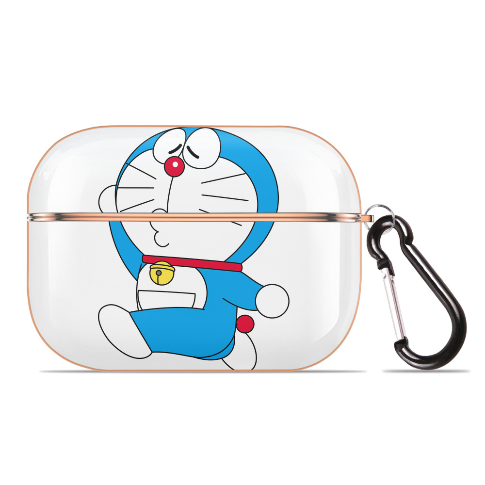 （画像用） ドラえもん Doraemon 【AirPods Pro用】ハードシェル保護ケース｜耐衝撃・防指紋・カラビナ付き商品仕様
