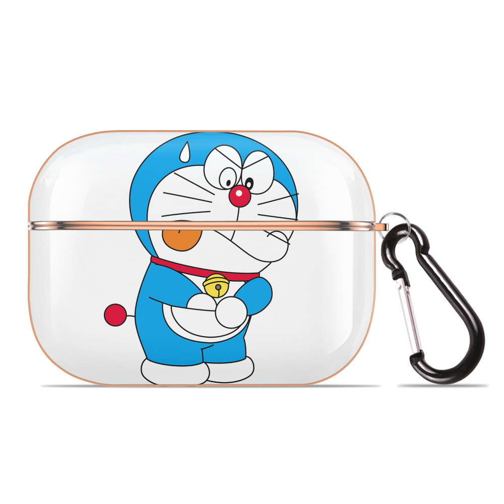 （画像用） ドラえもん Doraemon 【AirPods Pro用】ハードシェル保護ケース｜耐衝撃・防指紋・カラビナ付き商品仕様