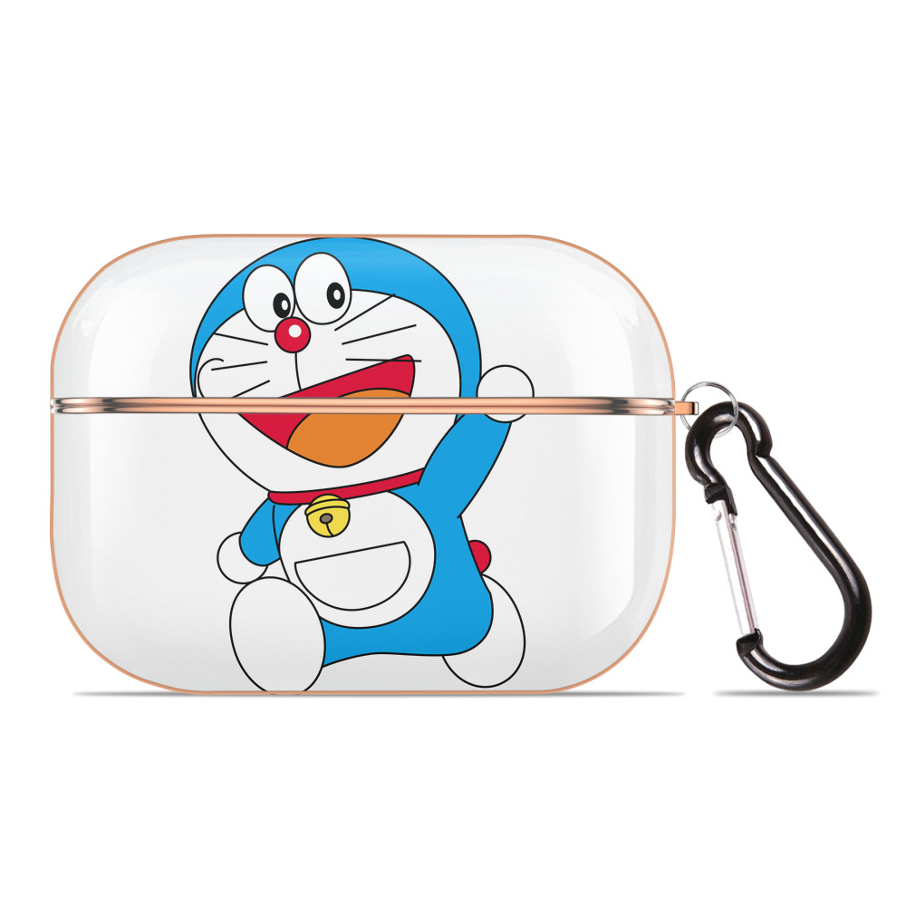 （画像用） ドラえもん Doraemon 【AirPods Pro用】ハードシェル保護ケース｜耐衝撃・防指紋・カラビナ付き商品仕様