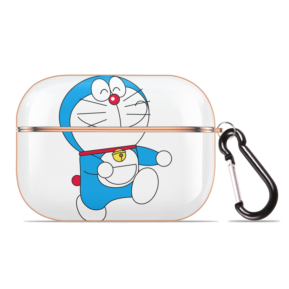 （画像用） ドラえもん Doraemon 【AirPods Pro用】ハードシェル保護ケース｜耐衝撃・防指紋・カラビナ付き商品仕様
