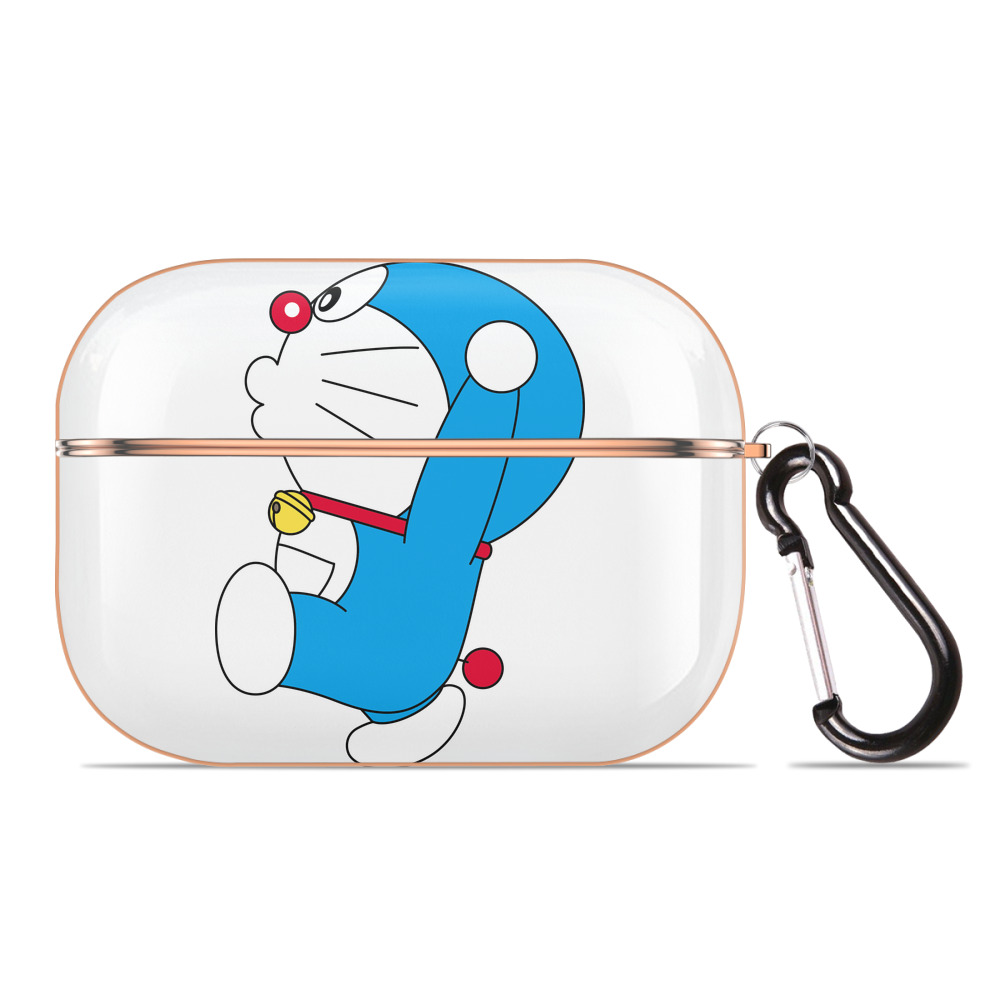 （画像用） ドラえもん Doraemon 【AirPods Pro用】ハードシェル保護ケース｜耐衝撃・防指紋・カラビナ付き商品仕様