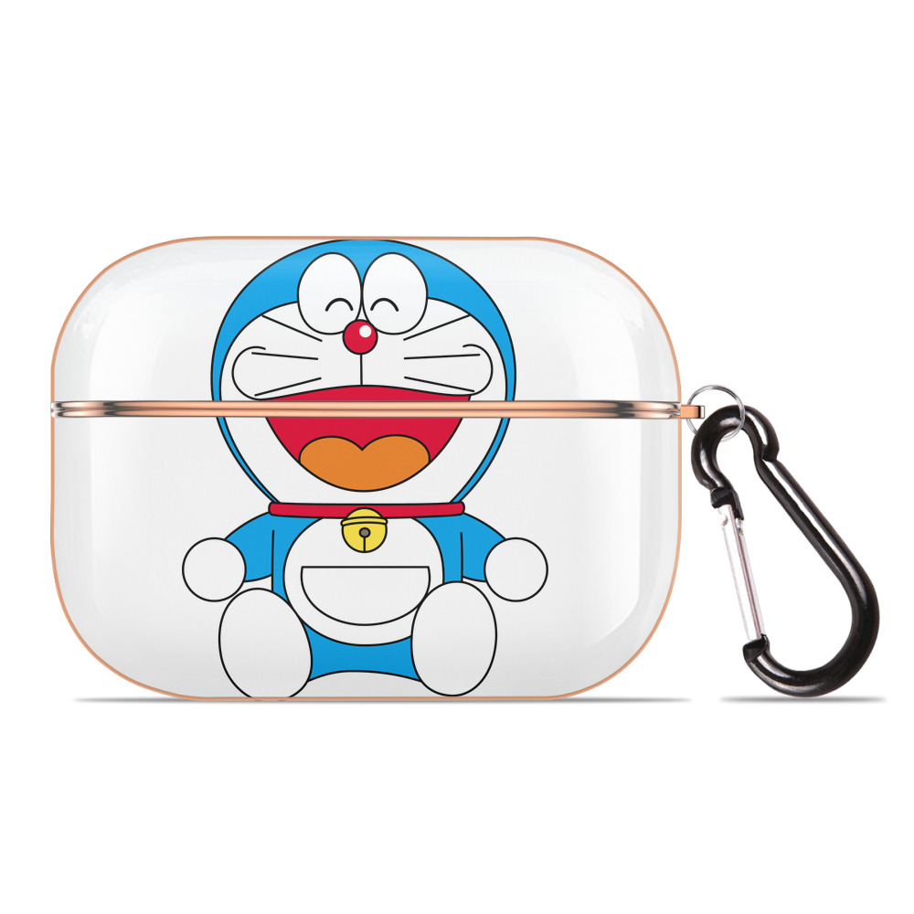 （画像用） ドラえもん Doraemon 【AirPods Pro用】ハードシェル保護ケース｜耐衝撃・防指紋・カラビナ付き商品仕様