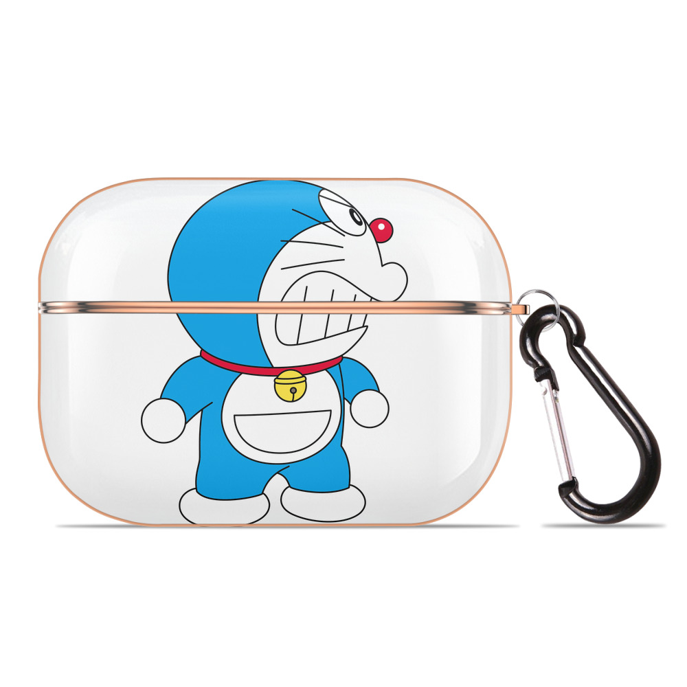 （画像用） ドラえもん Doraemon 【AirPods Pro用】ハードシェル保護ケース｜耐衝撃・防指紋・カラビナ付き商品仕様