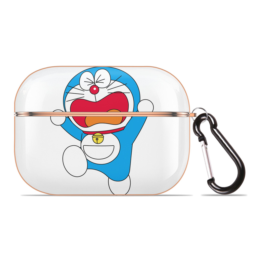 （画像用） ドラえもん Doraemon 【AirPods Pro用】ハードシェル保護ケース｜耐衝撃・防指紋・カラビナ付き商品仕様