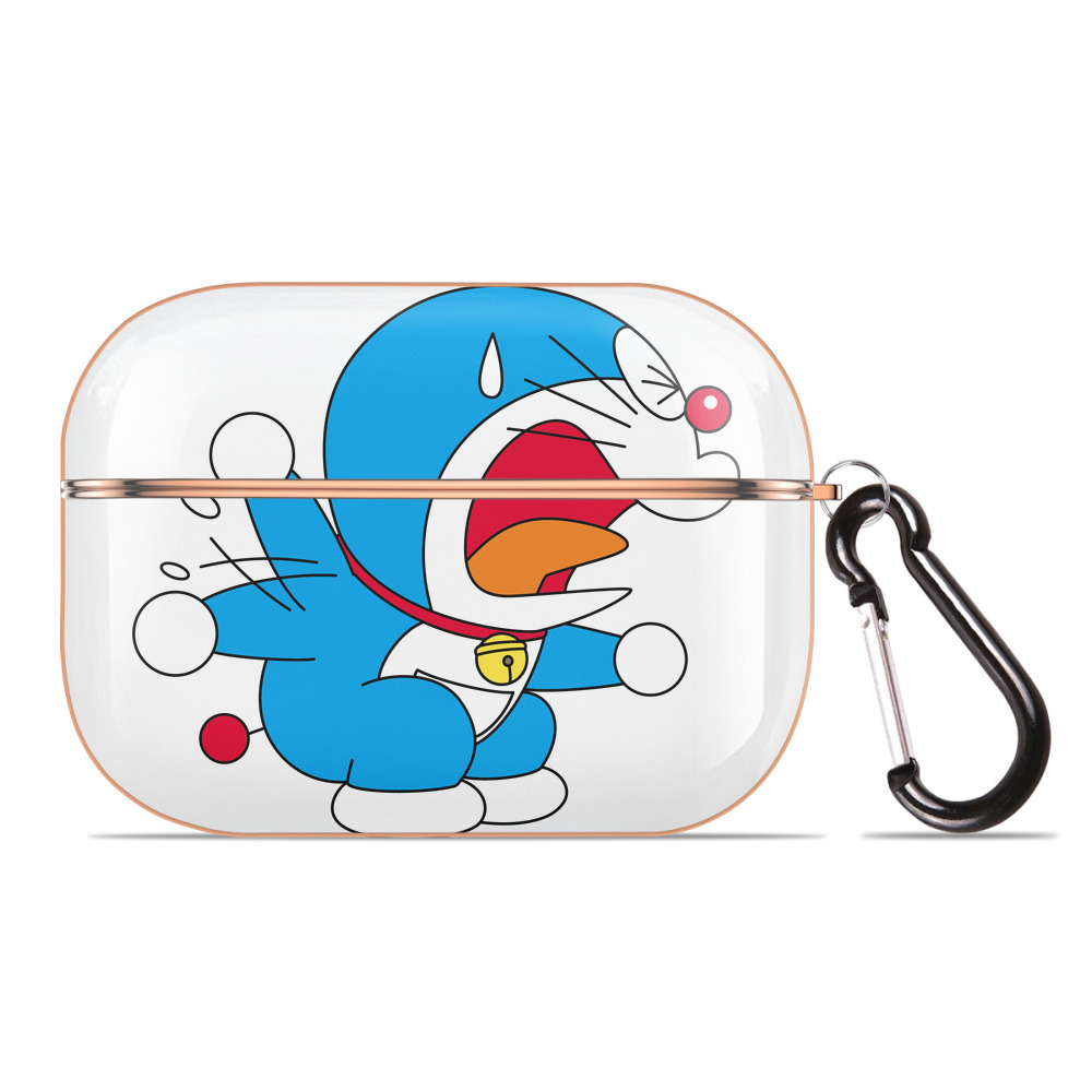 （画像用） ドラえもん Doraemon 【AirPods Pro用】ハードシェル保護ケース｜耐衝撃・防指紋・カラビナ付き商品仕様