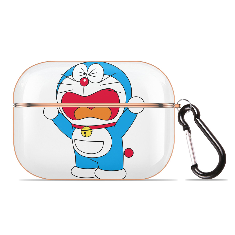 （画像用） ドラえもん Doraemon 【AirPods Pro用】ハードシェル保護ケース｜耐衝撃・防指紋・カラビナ付き商品仕様