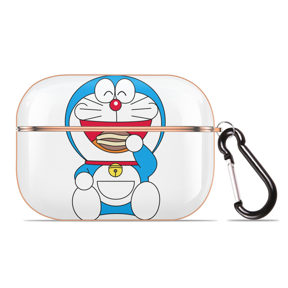 （画像用） ドラえもん Doraemon 【AirPods Pro用】ハードシェル保護ケース｜耐衝撃・防指紋・カラビナ付き商品仕様