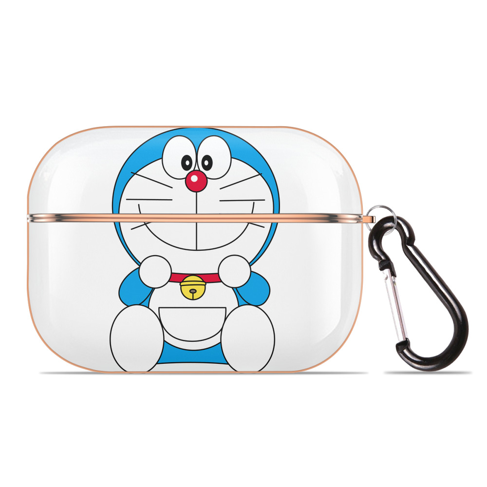 （画像用） ドラえもん Doraemon 【AirPods Pro用】ハードシェル保護ケース｜耐衝撃・防指紋・カラビナ付き商品仕様
