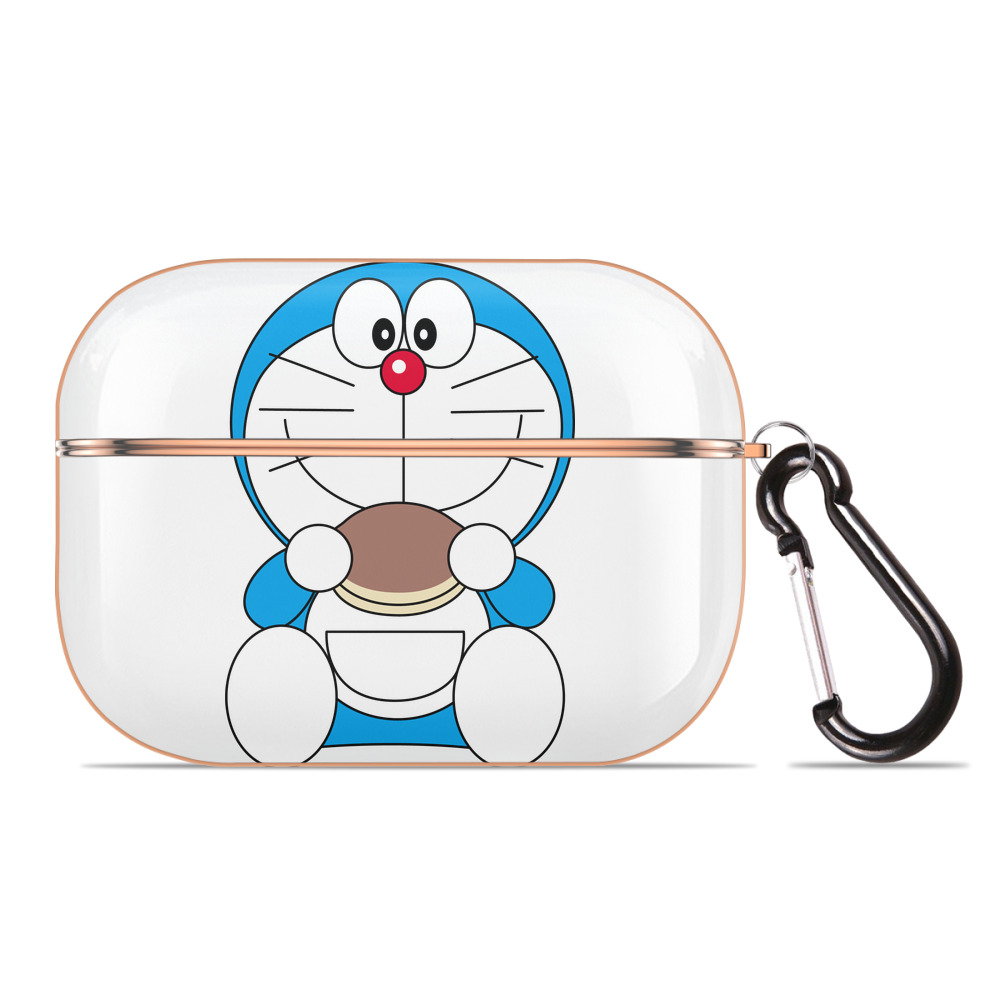 （画像用） ドラえもん Doraemon 【AirPods Pro用】ハードシェル保護ケース｜耐衝撃・防指紋・カラビナ付き商品仕様