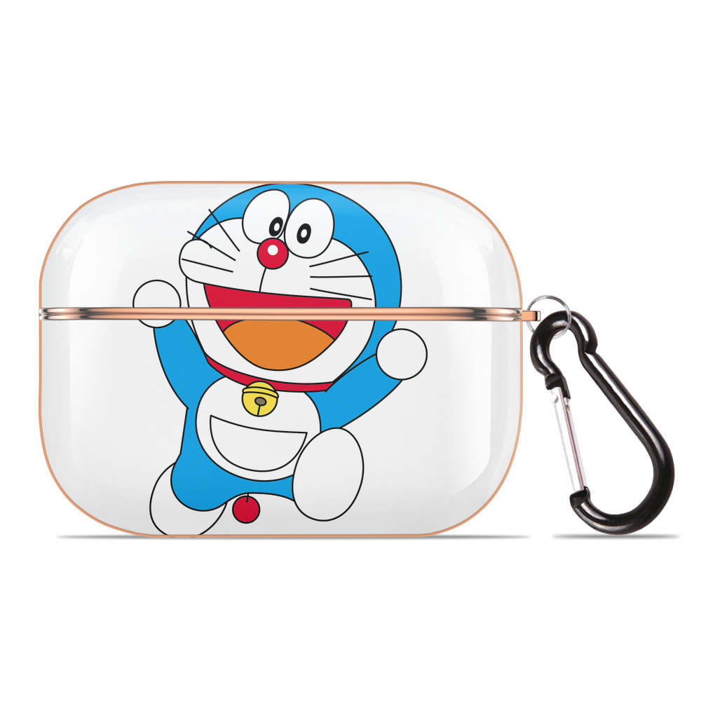 （画像用） ドラえもん Doraemon 【AirPods Pro用】ハードシェル保護ケース｜耐衝撃・防指紋・カラビナ付き商品仕様