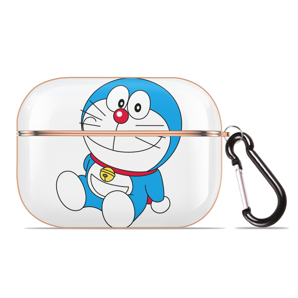 （画像用） ドラえもん Doraemon 【AirPods Pro用】ハードシェル保護ケース｜耐衝撃・防指紋・カラビナ付き商品仕様
