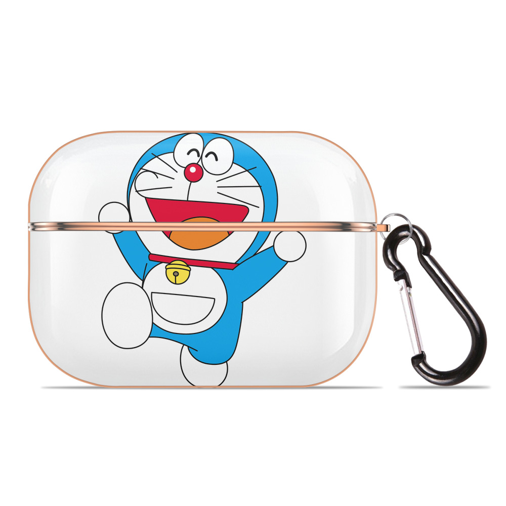 （画像用） ドラえもん Doraemon 【AirPods Pro用】ハードシェル保護ケース｜耐衝撃・防指紋・カラビナ付き商品仕様