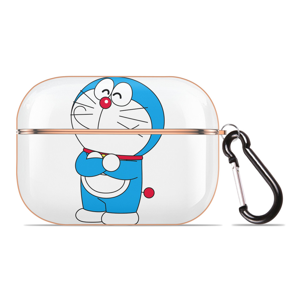 （画像用） ドラえもん Doraemon 【AirPods Pro用】ハードシェル保護ケース｜耐衝撃・防指紋・カラビナ付き商品仕様